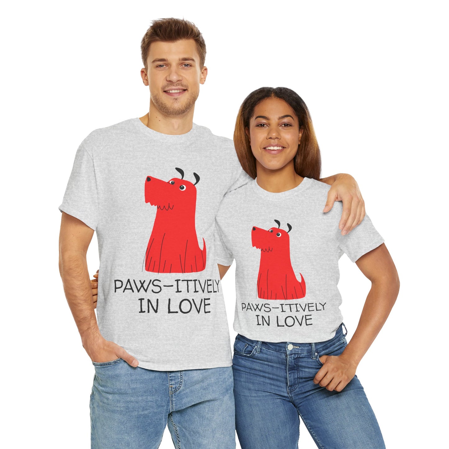 Paws-itive In Love Tee