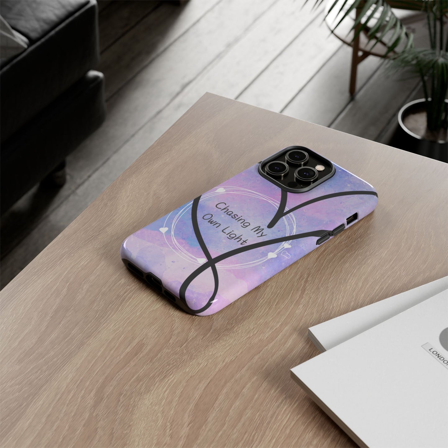 Chasing My Own Light Phone Case