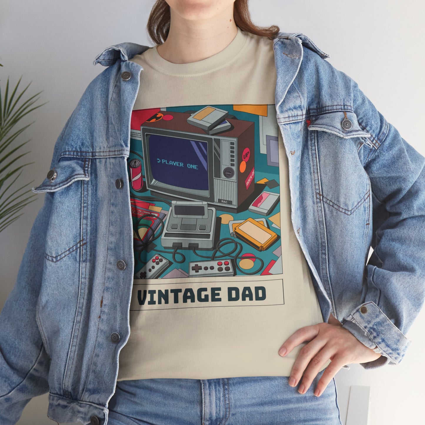 Vintage Dad Men's Cotton Tee
