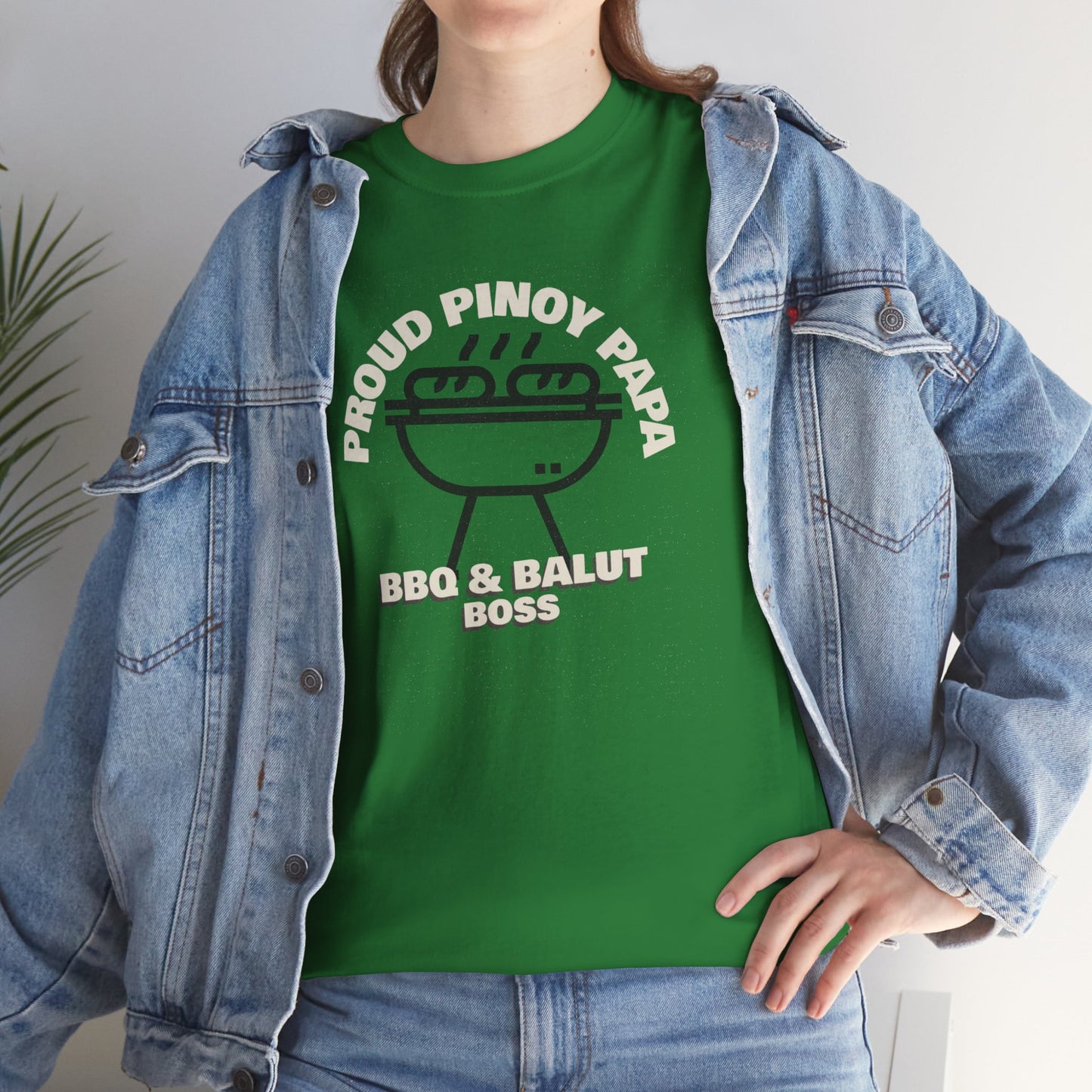 Proud Pinoy Papa BBQ and Balut Boss Men's Tee
