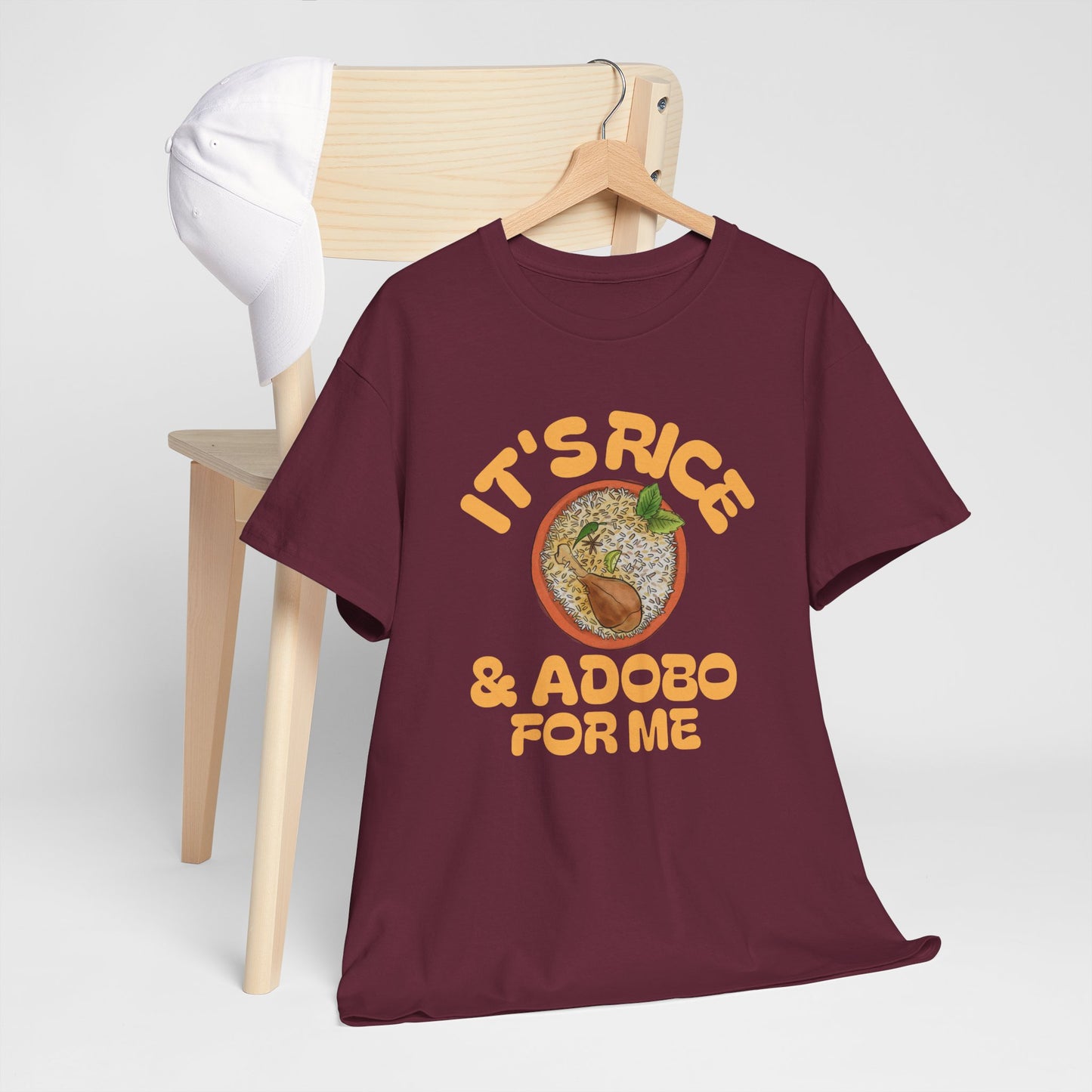It's Rice and Adobo For Me Men's Cotton Tee