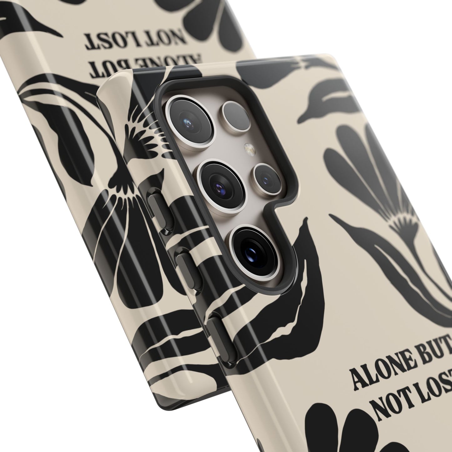 'Alone But Not Lost' Phone Case