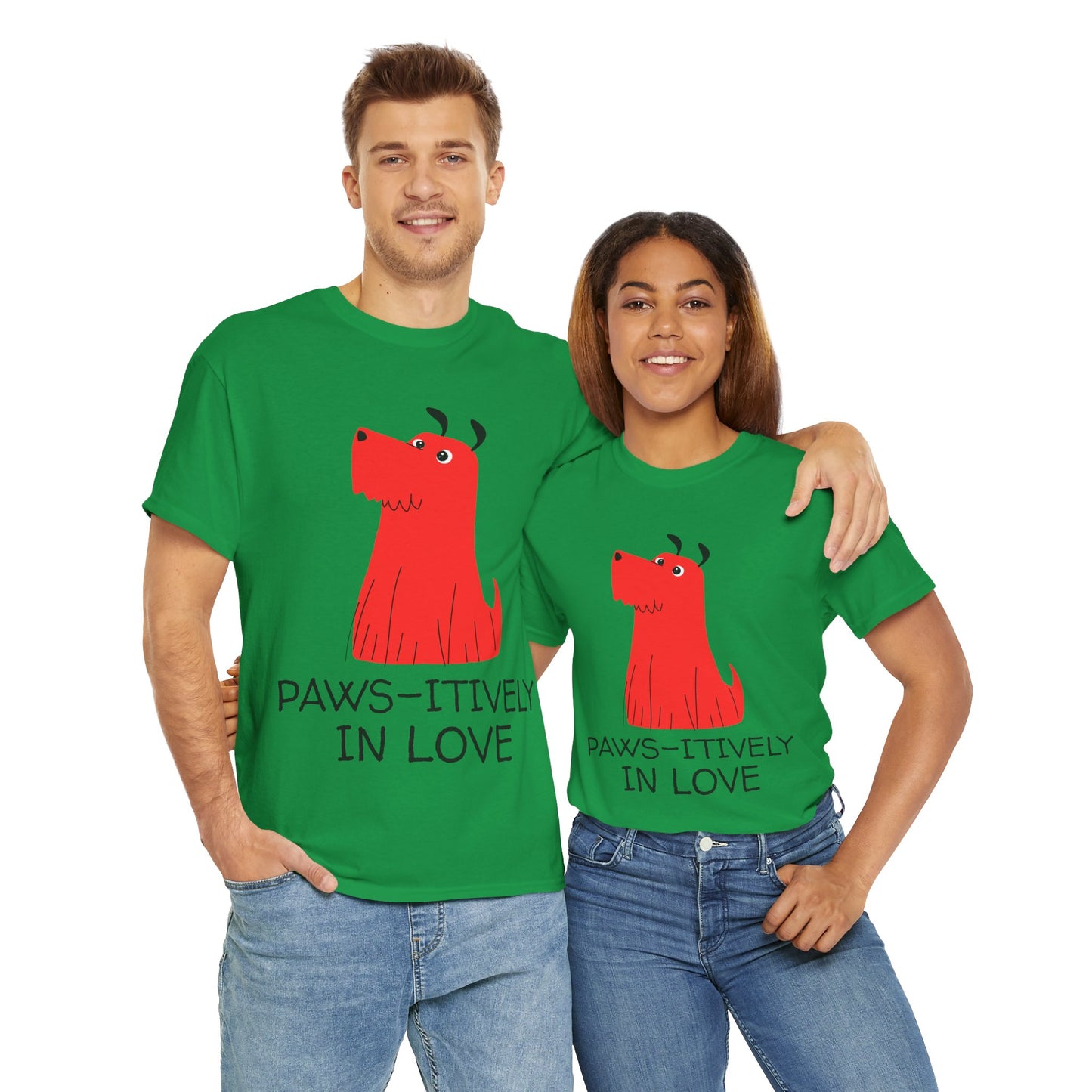 Paws-itive In Love Tee