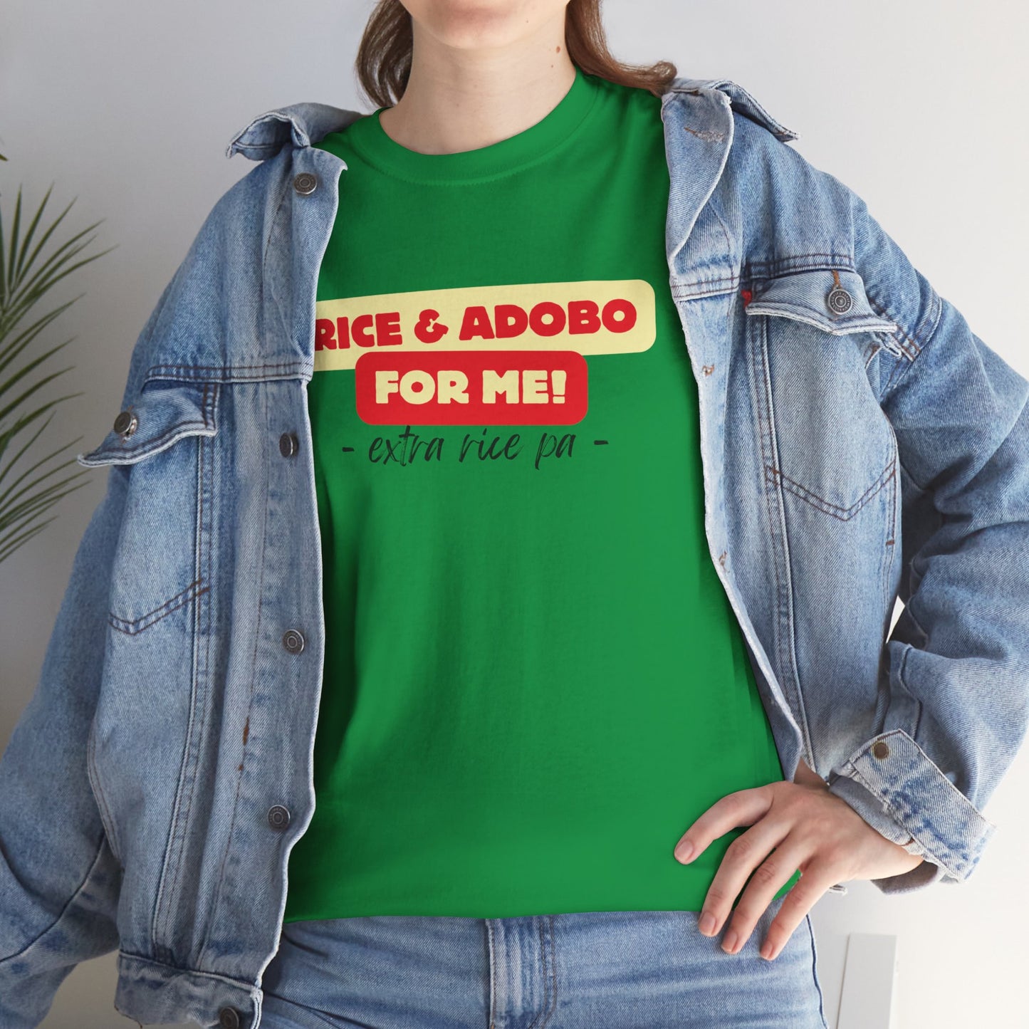 Rice and Adobo For Me Cotton Tee