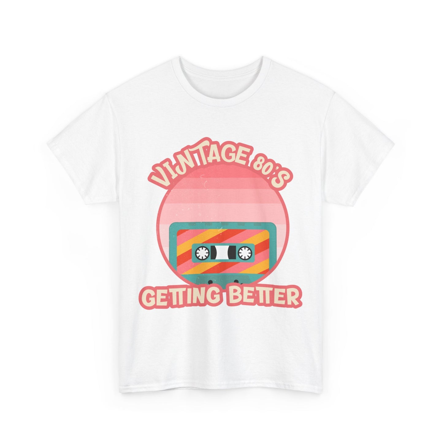 Vintage 80's Getting Better Men's Cotton Tee