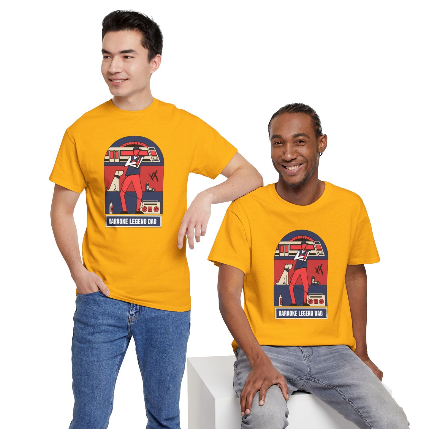 Karoke Legend Dad Men's Tee