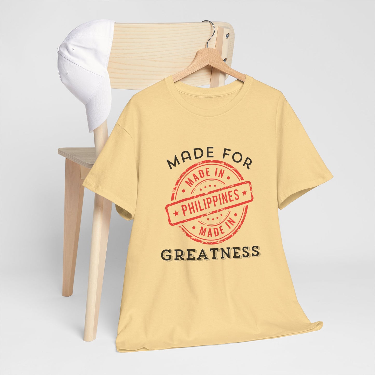 Made In Philippines: Made for Greatness Cotton Tee