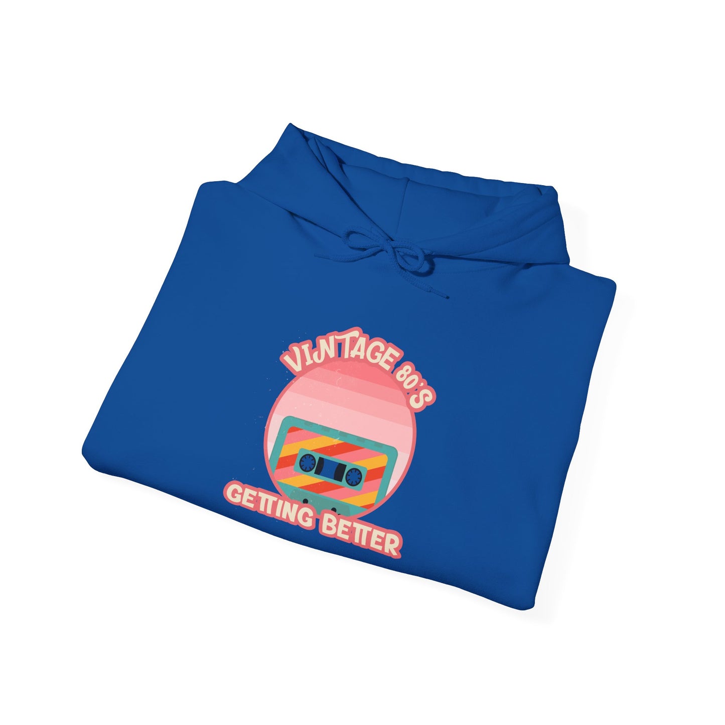 Vintage 80's Getting Better Unisex Hoodie