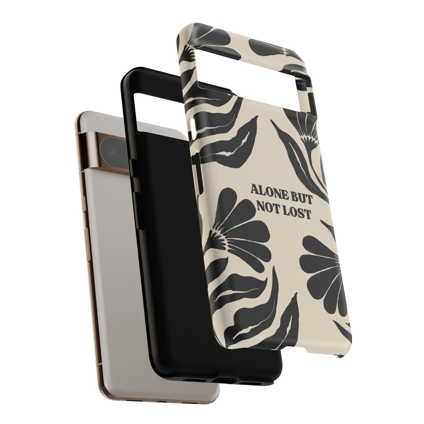 'Alone But Not Lost' Phone Case