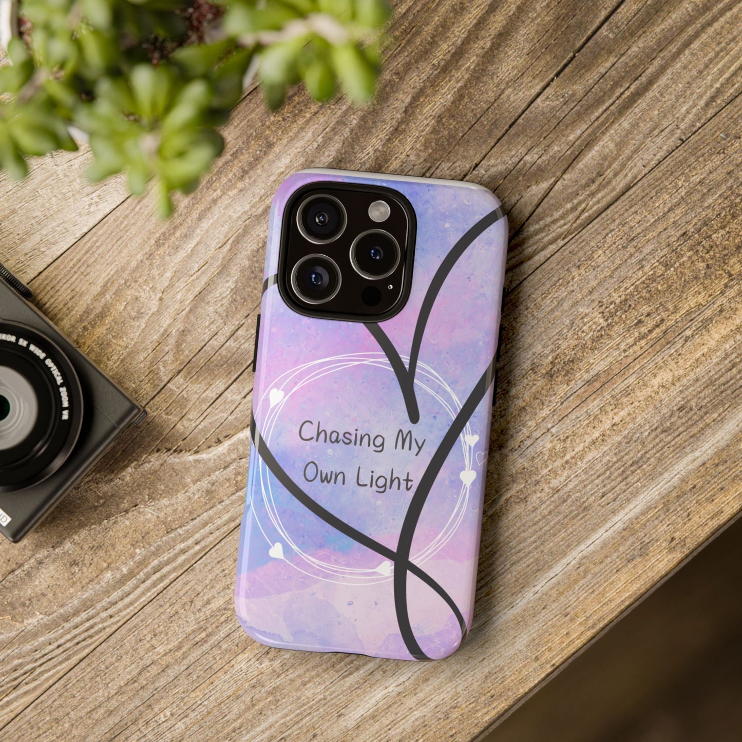 Chasing My Own Light Phone Case