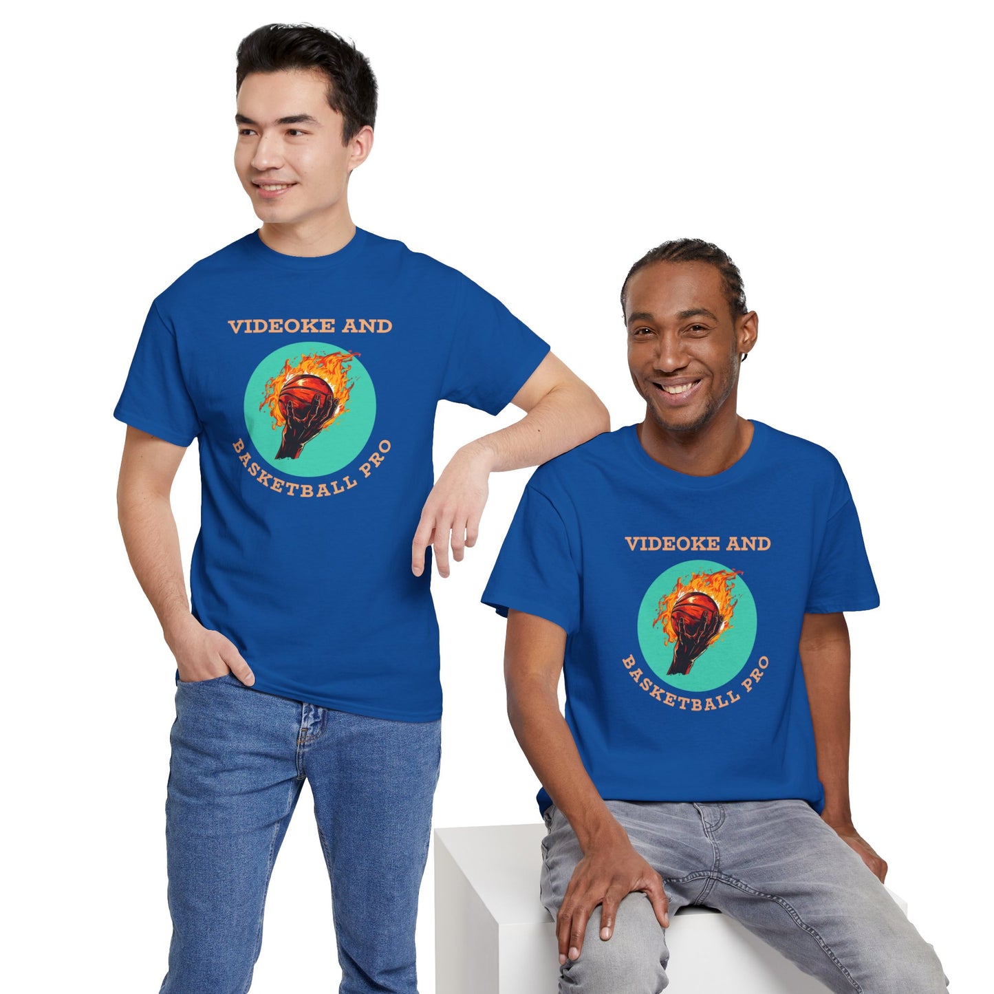 Videoke and Basket Ball Men's Tee
