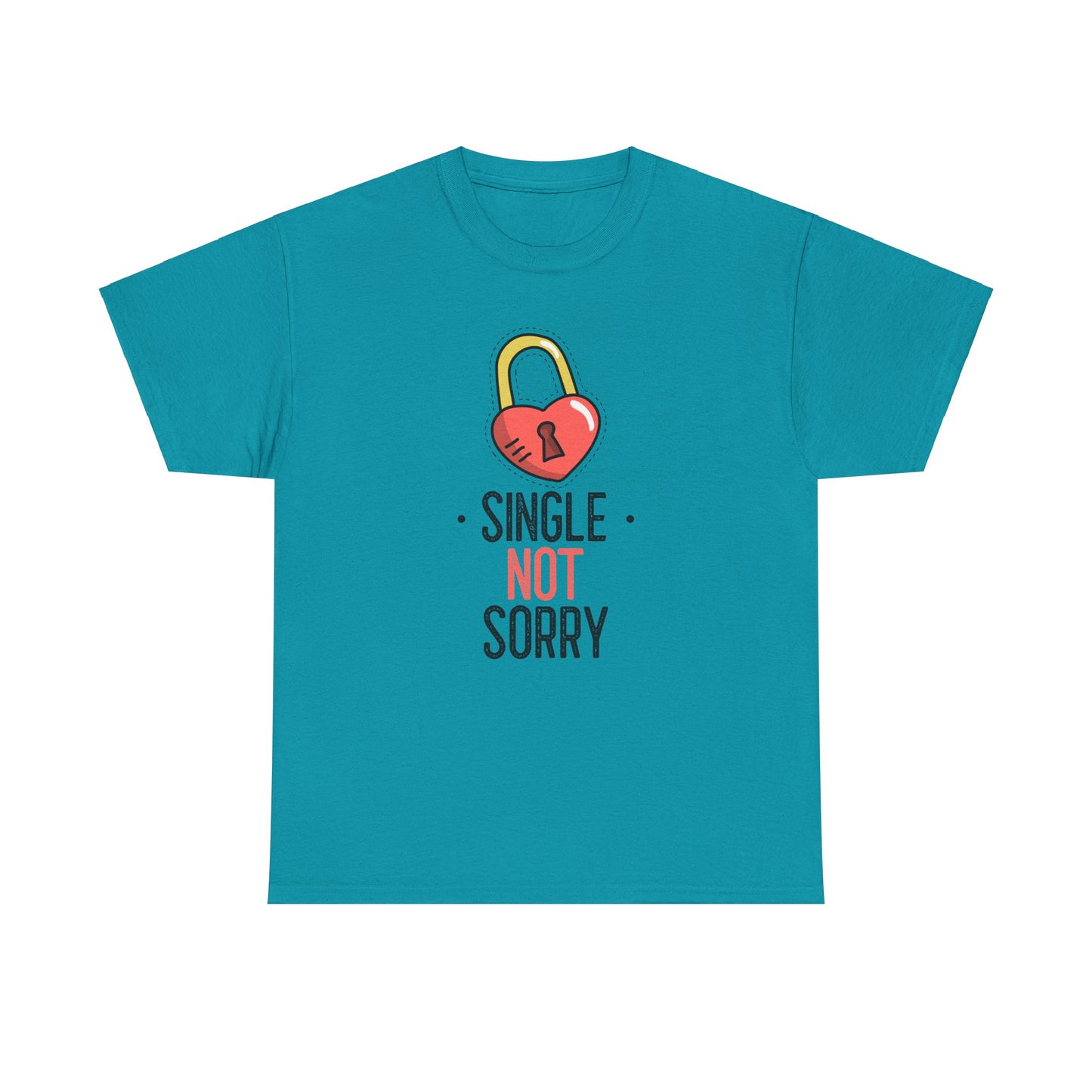 Single Not Sorry Cotton Tee
