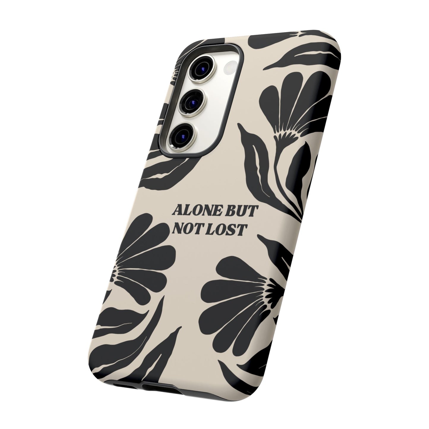'Alone But Not Lost' Phone Case