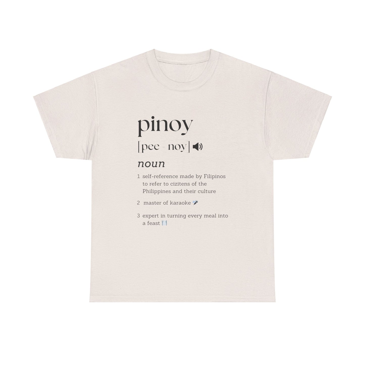 Pinoy Definition Cotton Tee