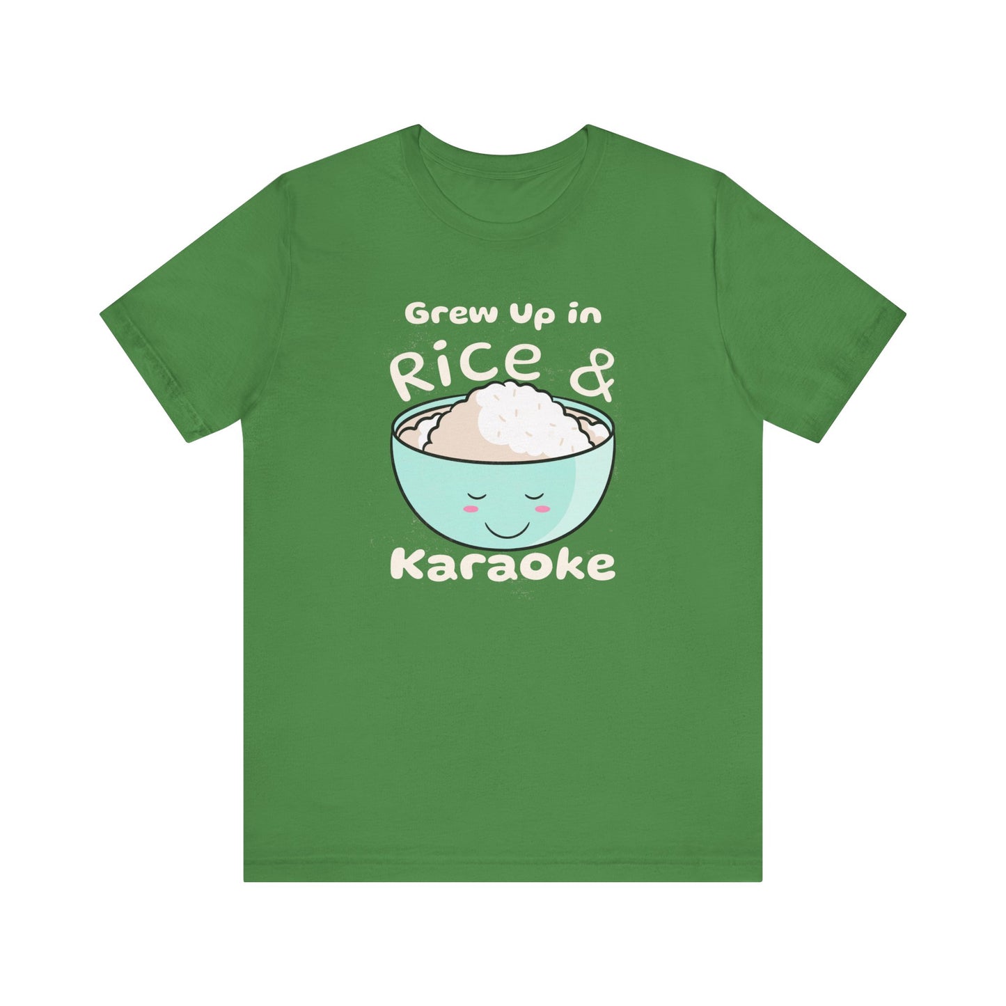 Grew Up in Rice and Karaoke Premium Soft Men's Tee
