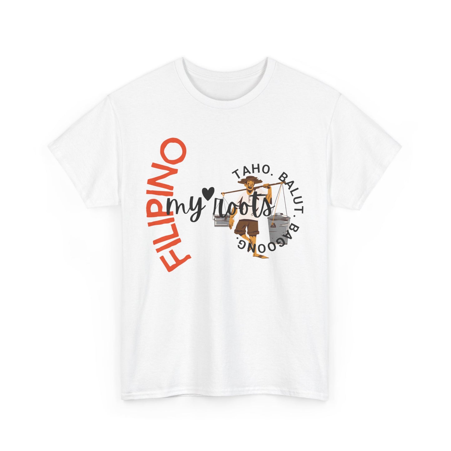 Filipino My Roots Taho Balut Bagoong Men's Tee
