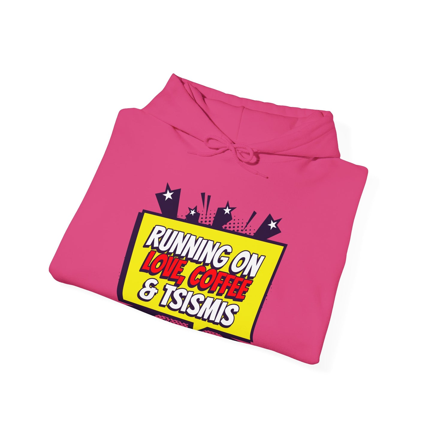 Running on Love, Coffee & Tsismis Hoodie