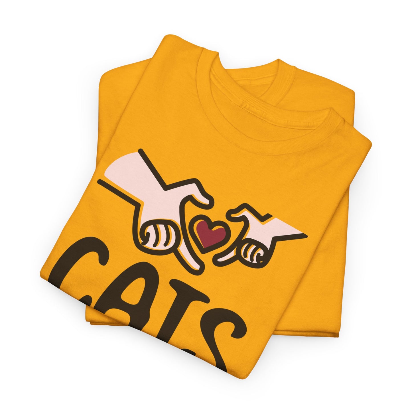 Cats Before Cupid Heavy Cotton Tee