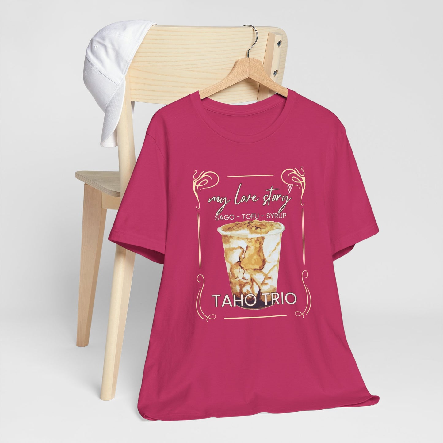 My Love Story: Taho Trio Premium Soft Men's Tee