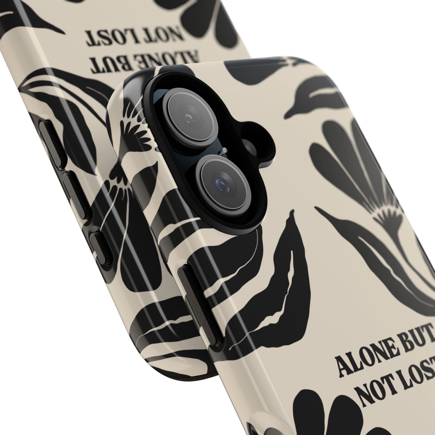 'Alone But Not Lost' Phone Case