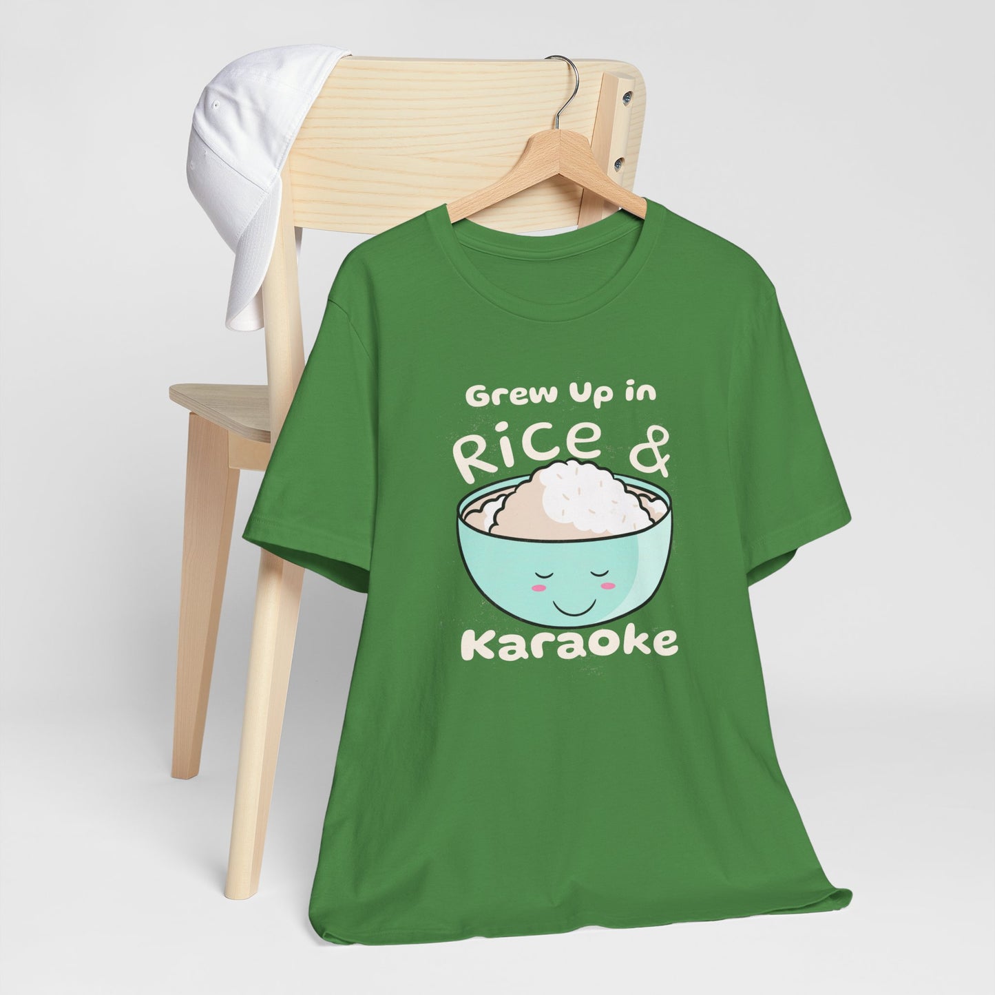 Grew Up in Rice and Karaoke Premium Soft Men's Tee
