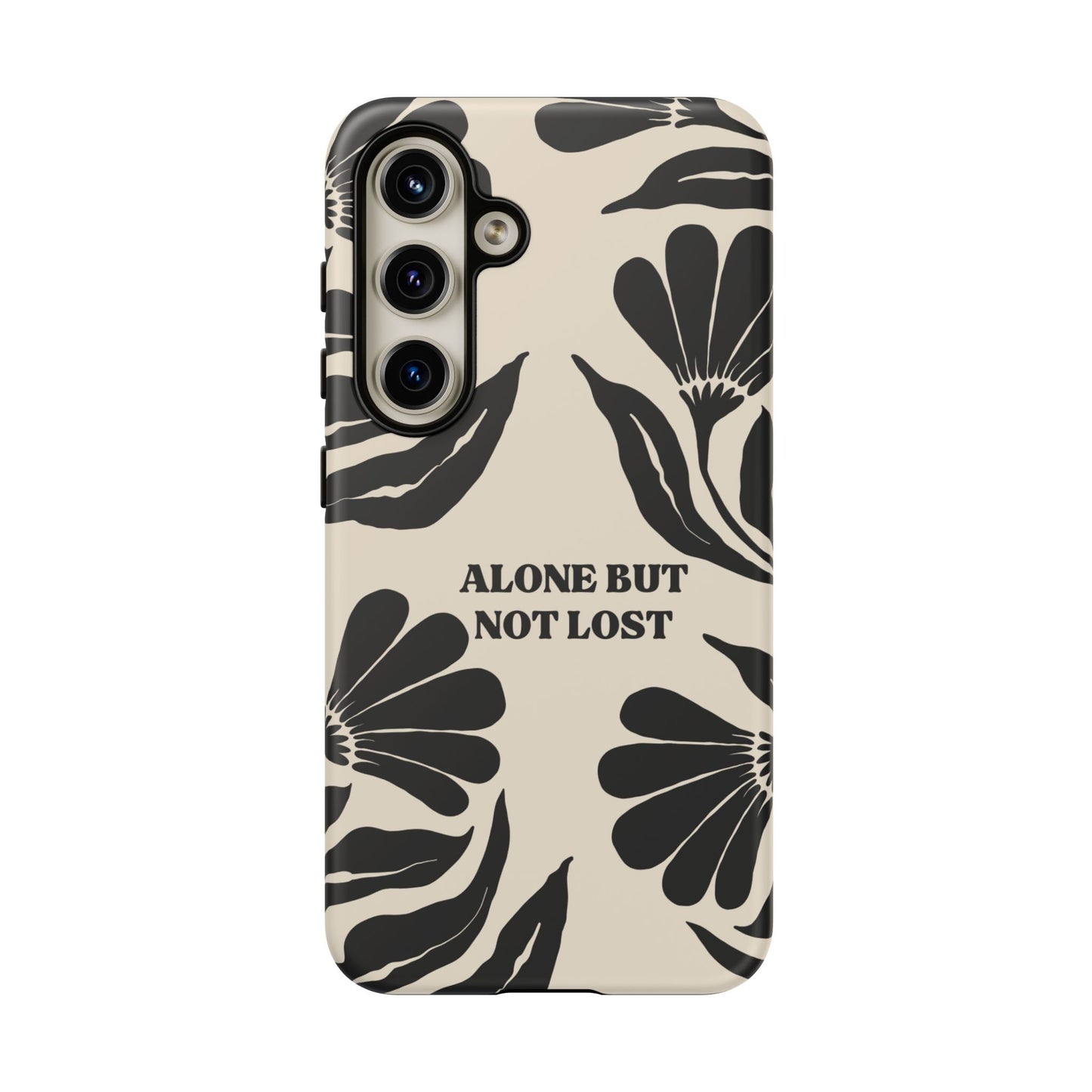 'Alone But Not Lost' Phone Case