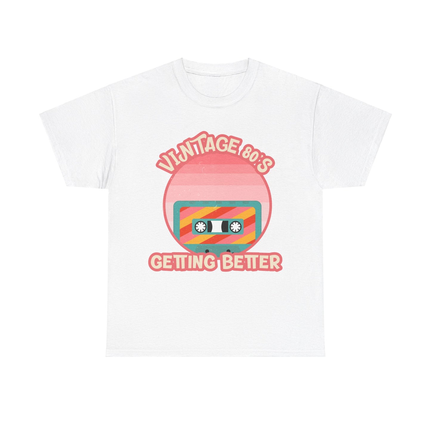 Vintage 80's Getting Better Men's Cotton Tee