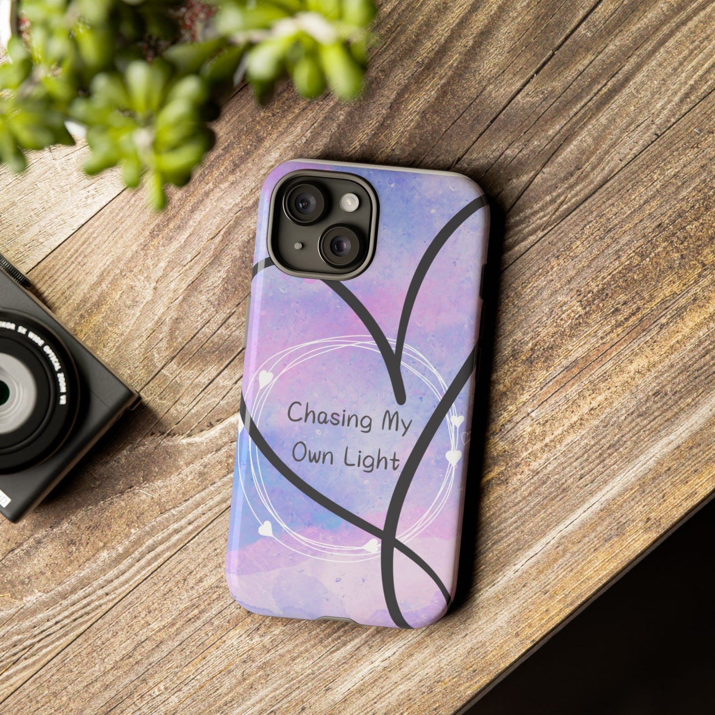 Chasing My Own Light Phone Case