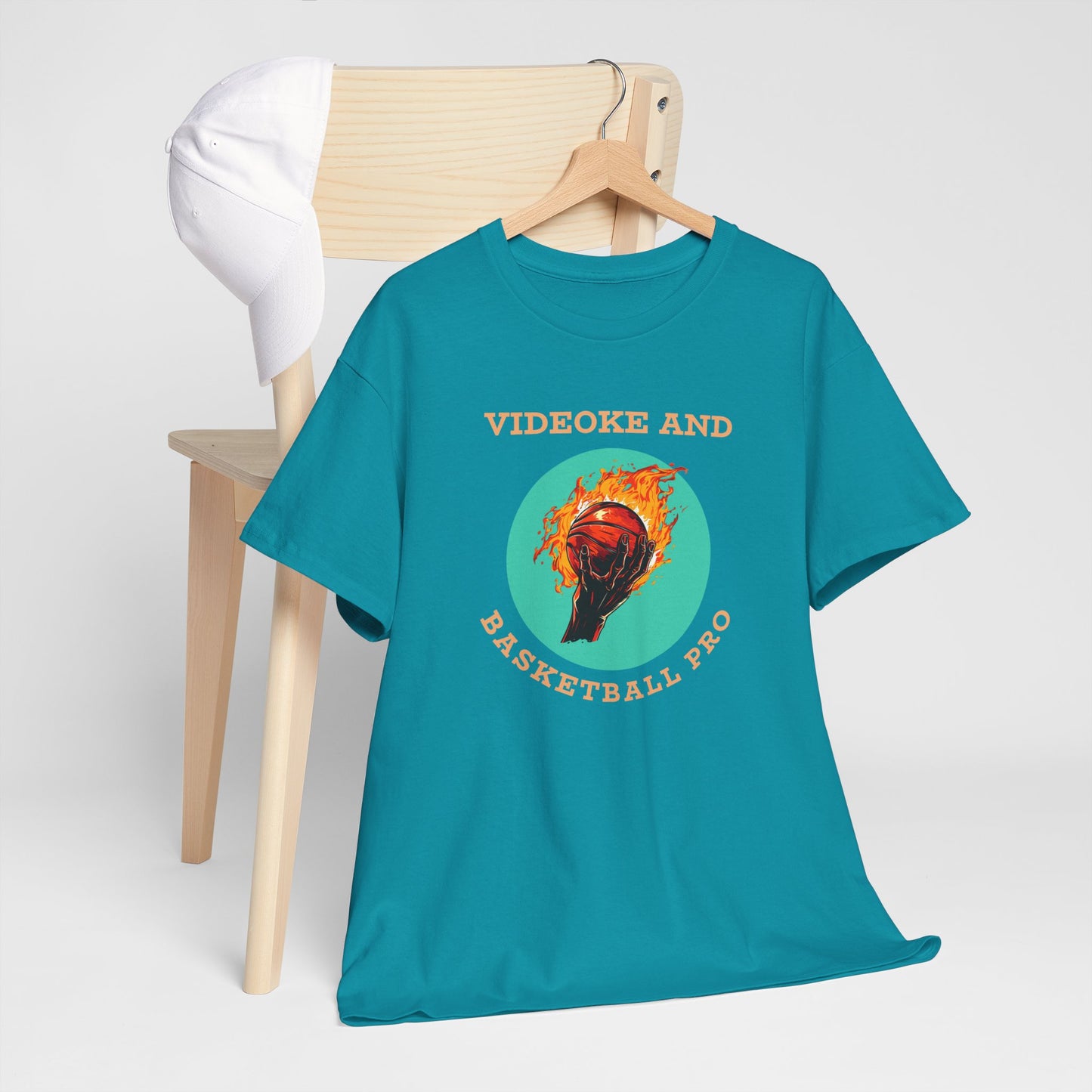 Videoke and Basket Ball Men's Tee