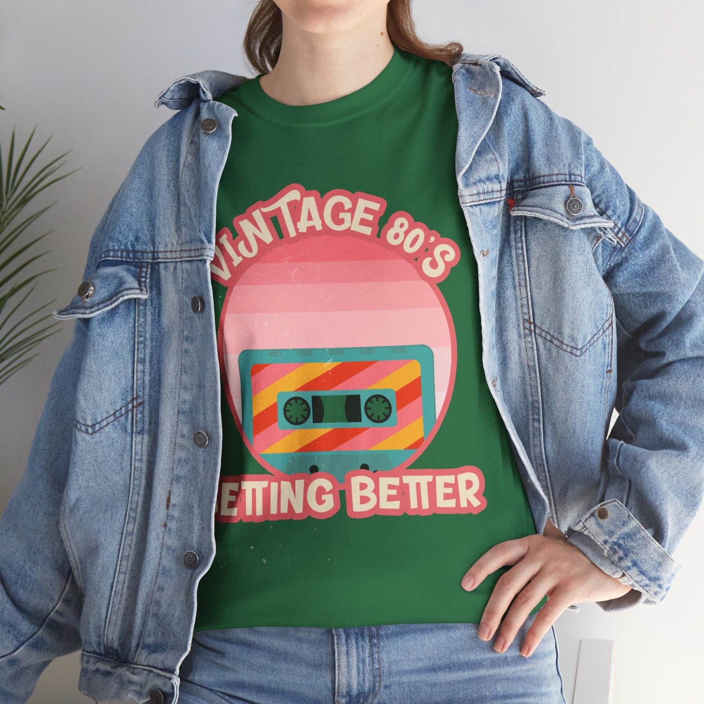 Vintage 80's Getting Better Men's Cotton Tee