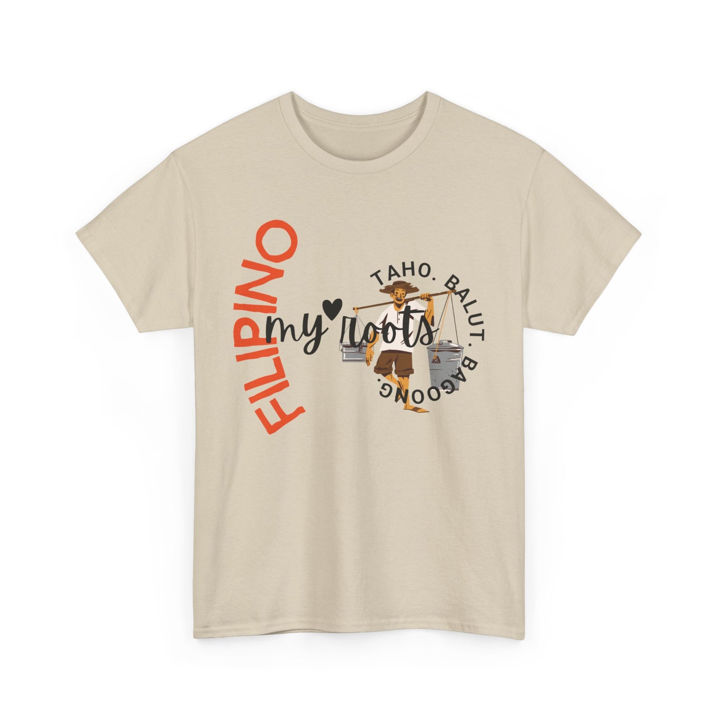 Filipino My Roots Taho Balut Bagoong Men's Tee