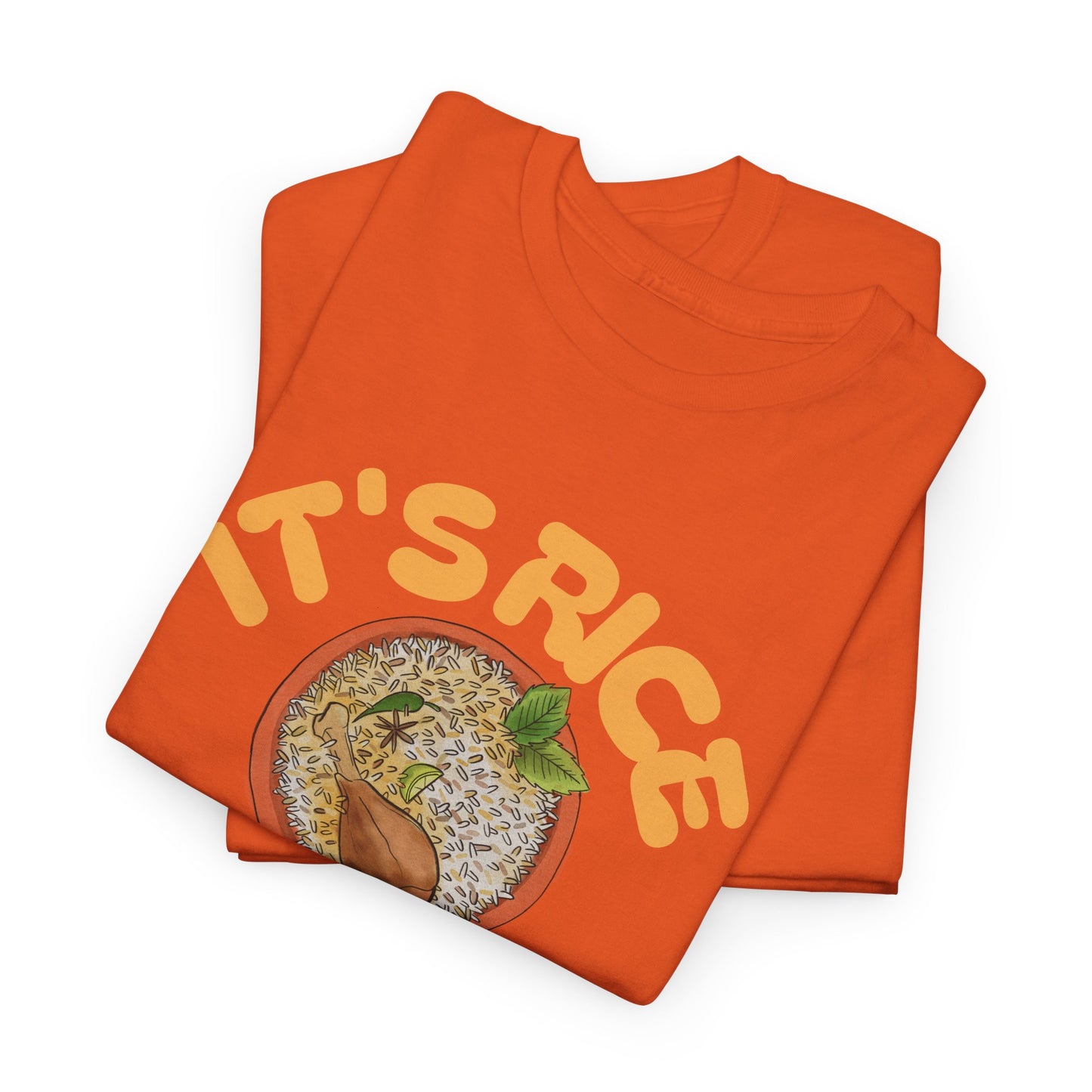 It's Rice and Adobo For Me Men's Cotton Tee