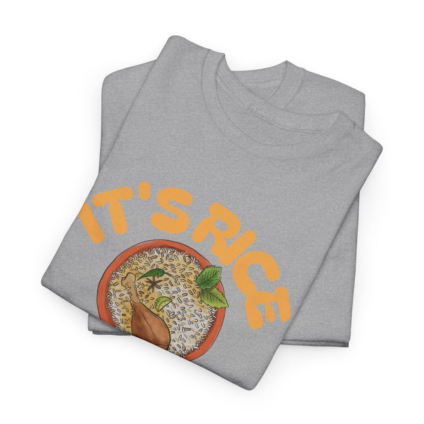 It's Rice and Adobo For Me Men's Cotton Tee