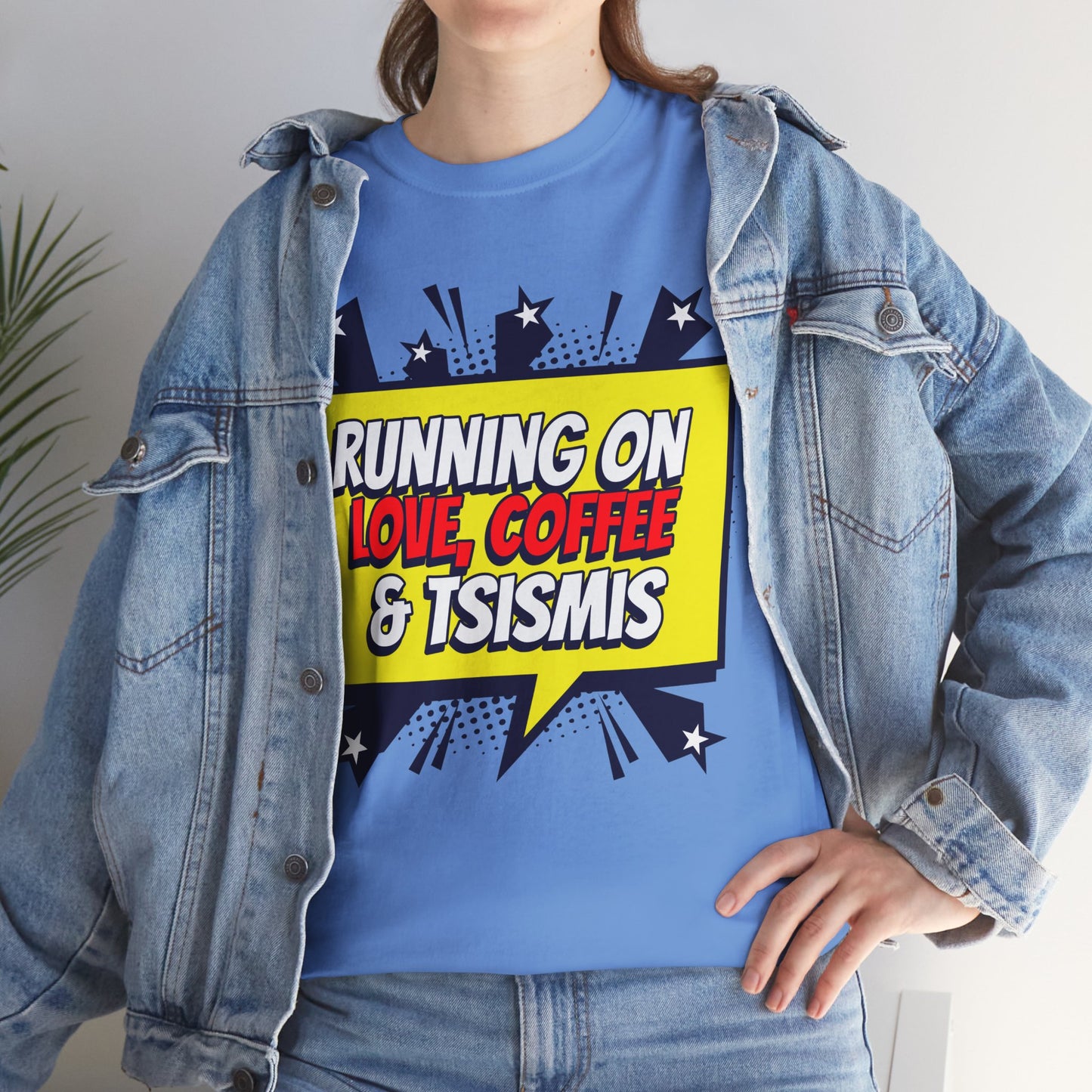 Running on Love, Coffee & Tsismis Tee
