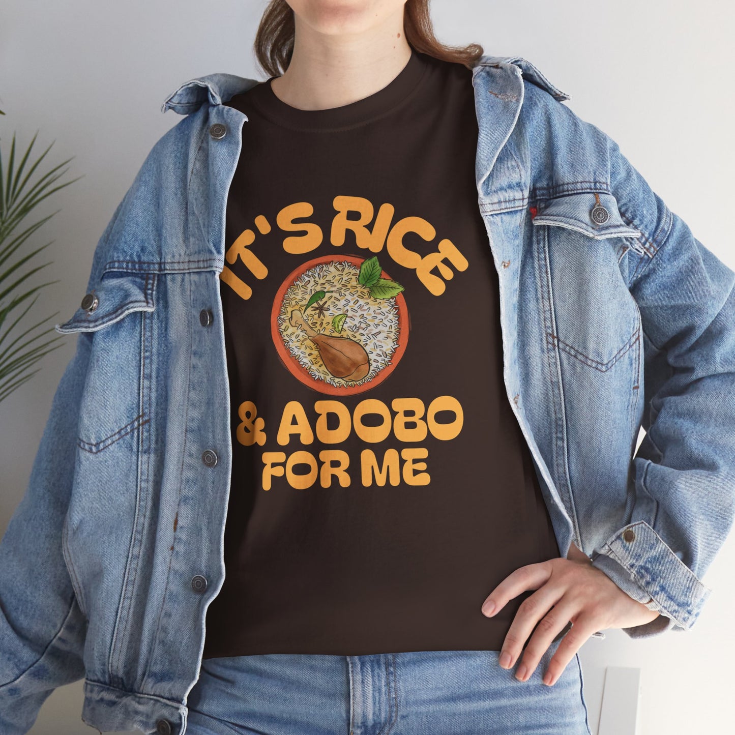 It's Rice and Adobo For Me Women's Cotton Tee