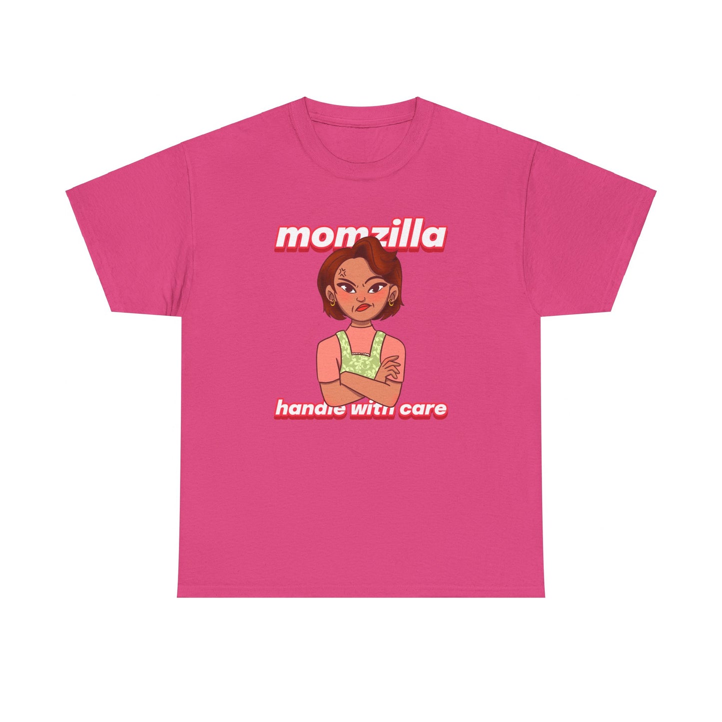 Momzilla Handle with Care Women's Tee