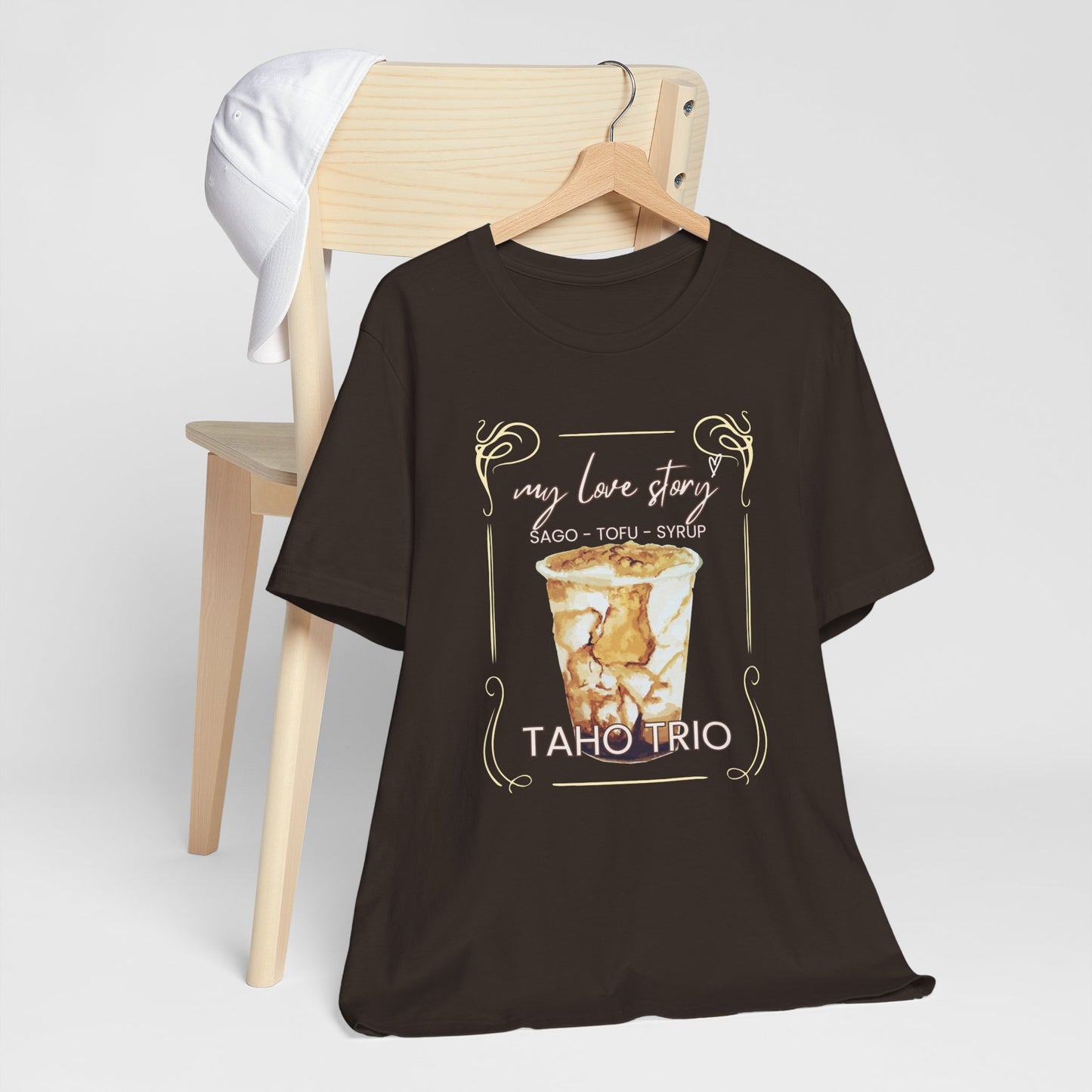 My Love Story: Taho Trio Premium Soft Men's Tee