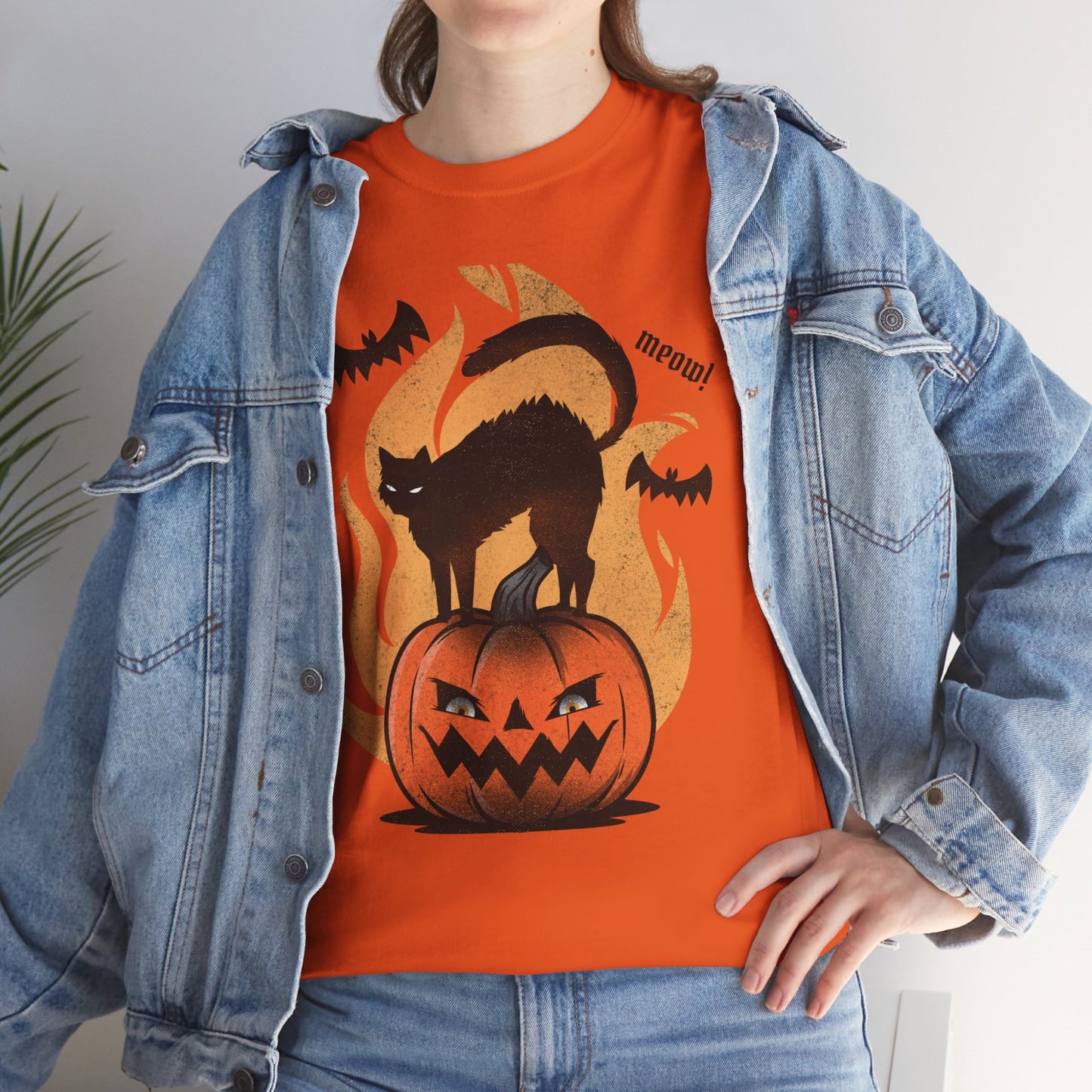 Pumpkin Purrfection Halloween Shirt