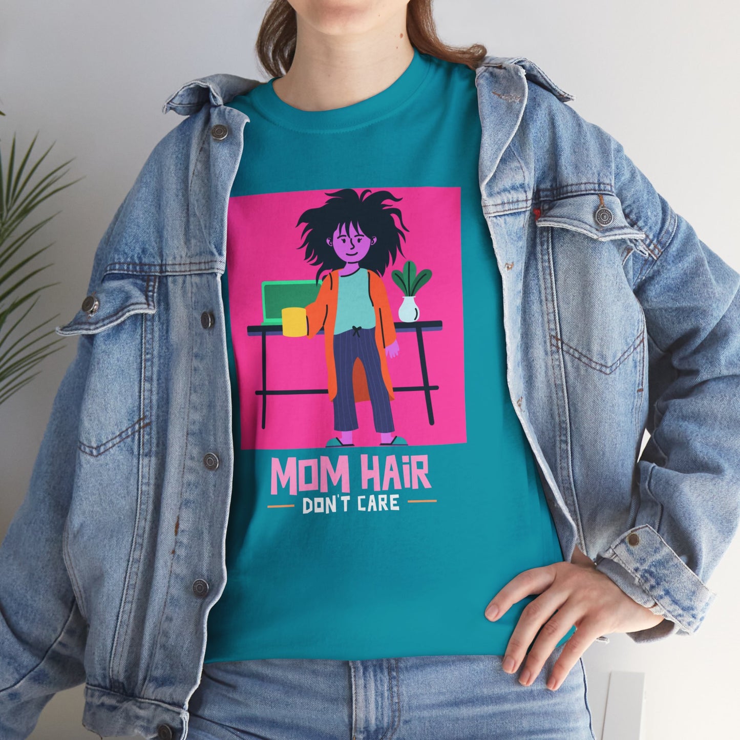 Mom Hair, Don't Care Women's Tee