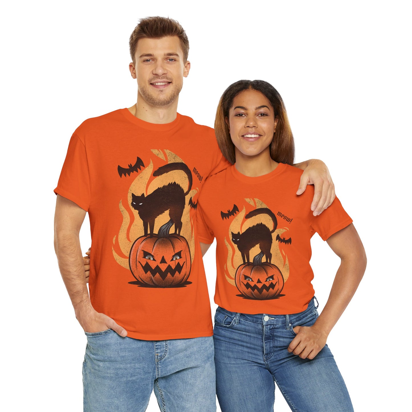 Pumpkin Purrfection Halloween Shirt