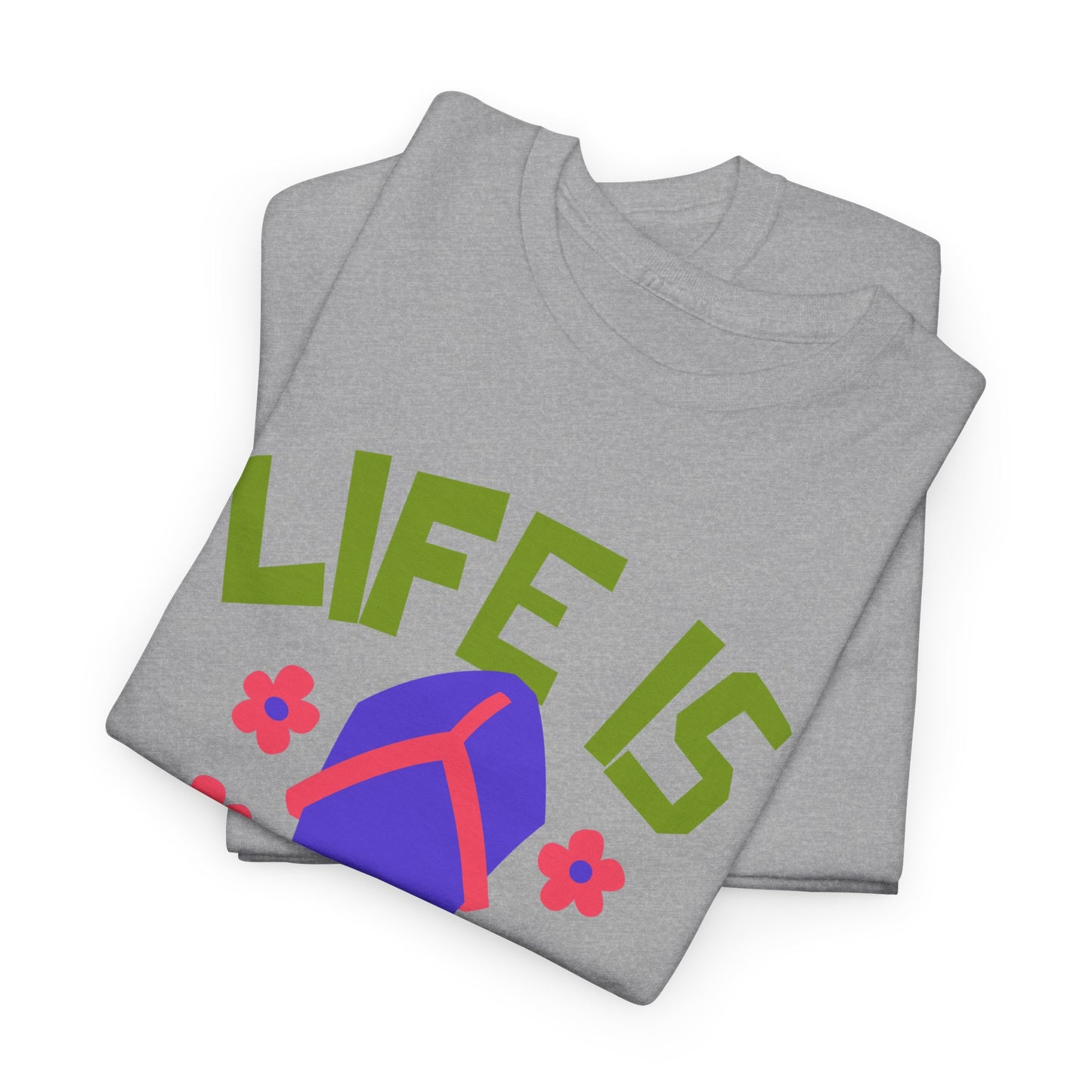 Life Is Better in Flip Flops Women 's Cotton Tee