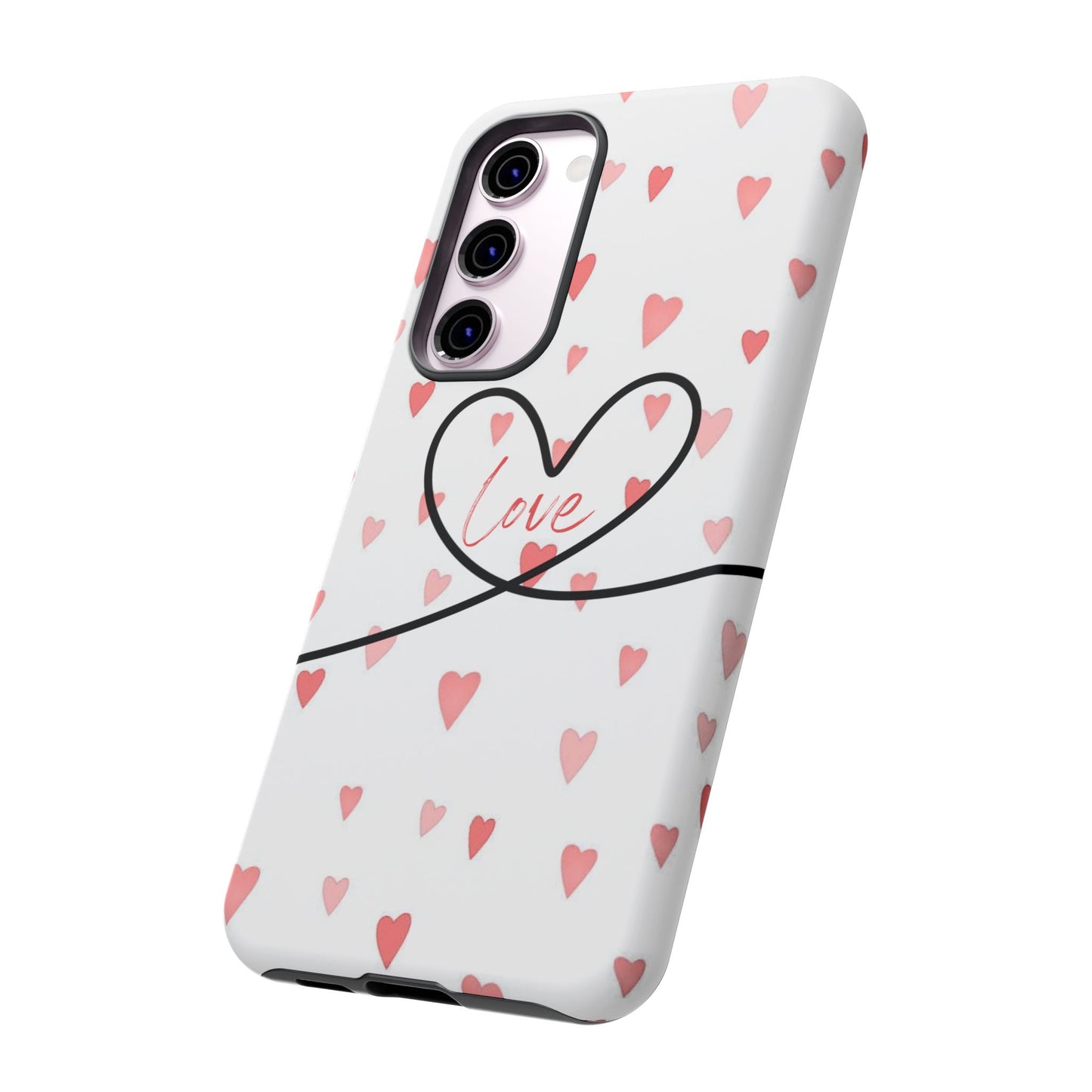 Cute Love Heart Phone Case