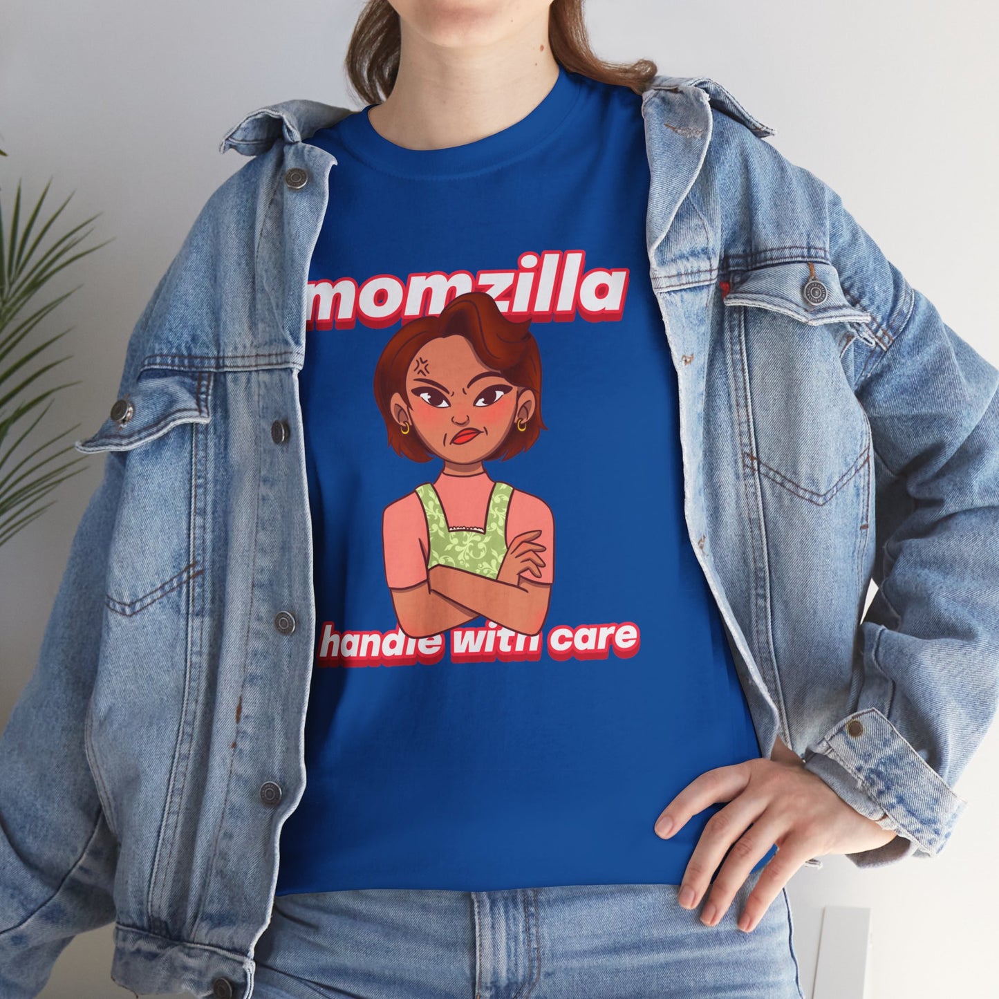 Momzilla Handle with Care Women's Tee