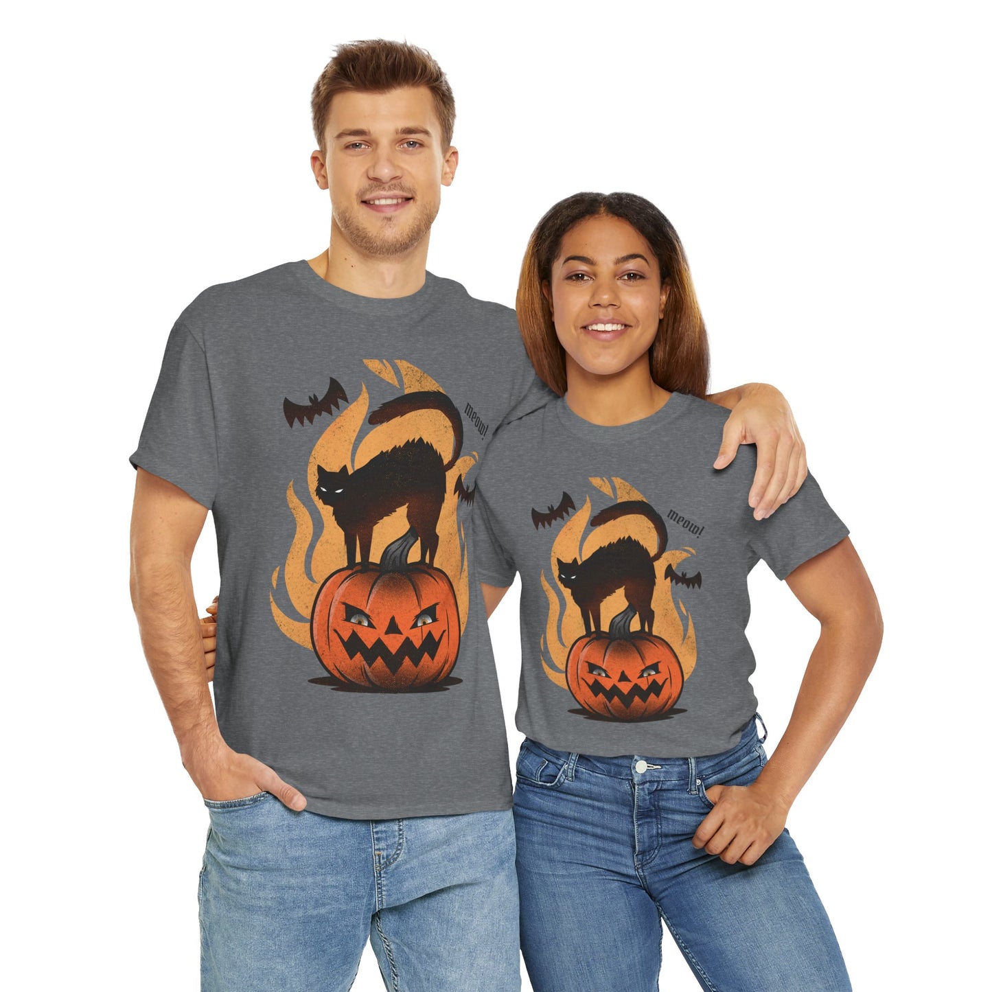 Pumpkin Purrfection Halloween Shirt