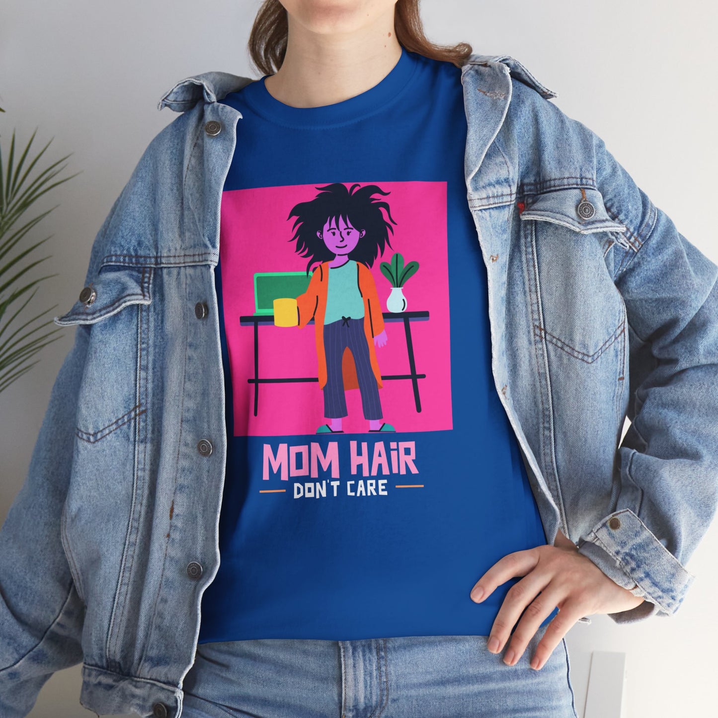 Mom Hair, Don't Care Women's Tee