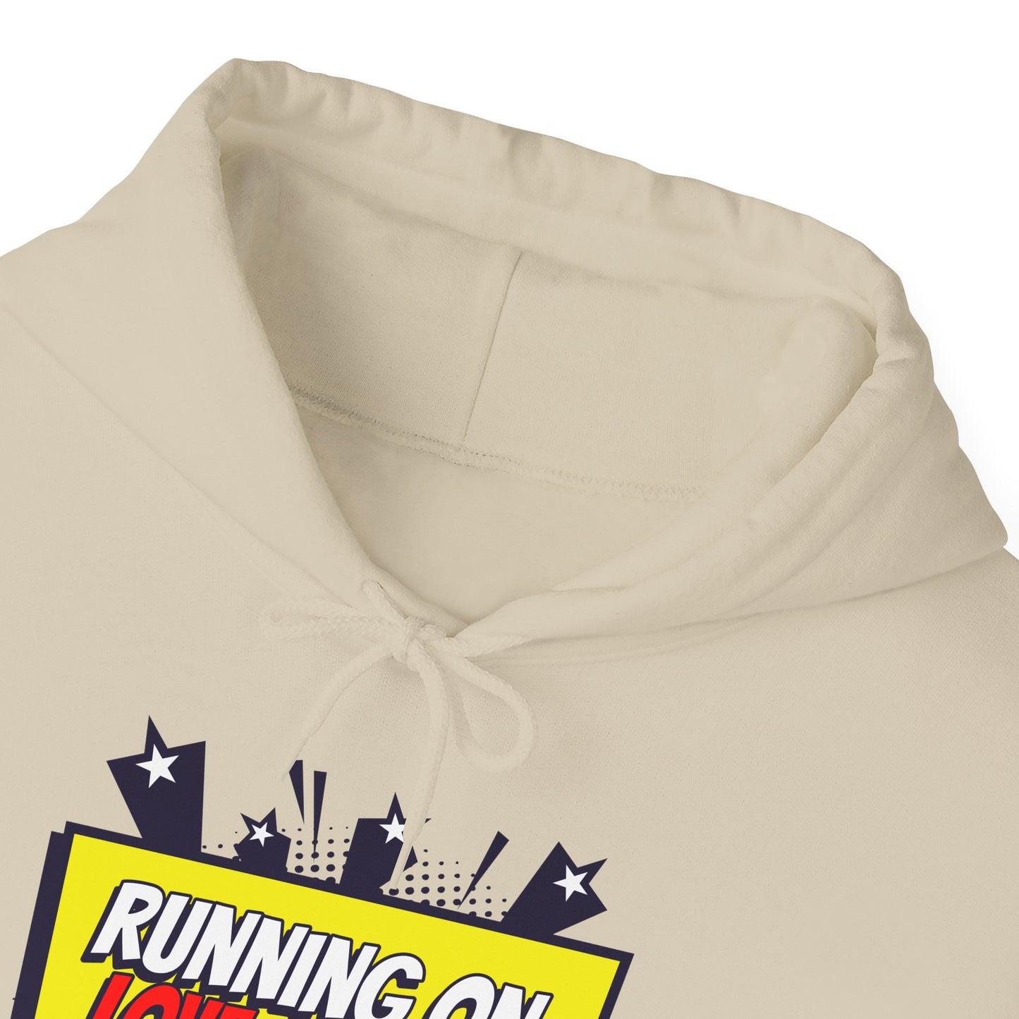 Running on Love, Coffee & Tsismis Hoodie