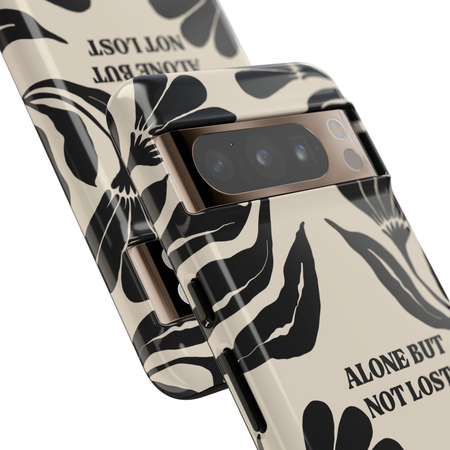 'Alone But Not Lost' Phone Case