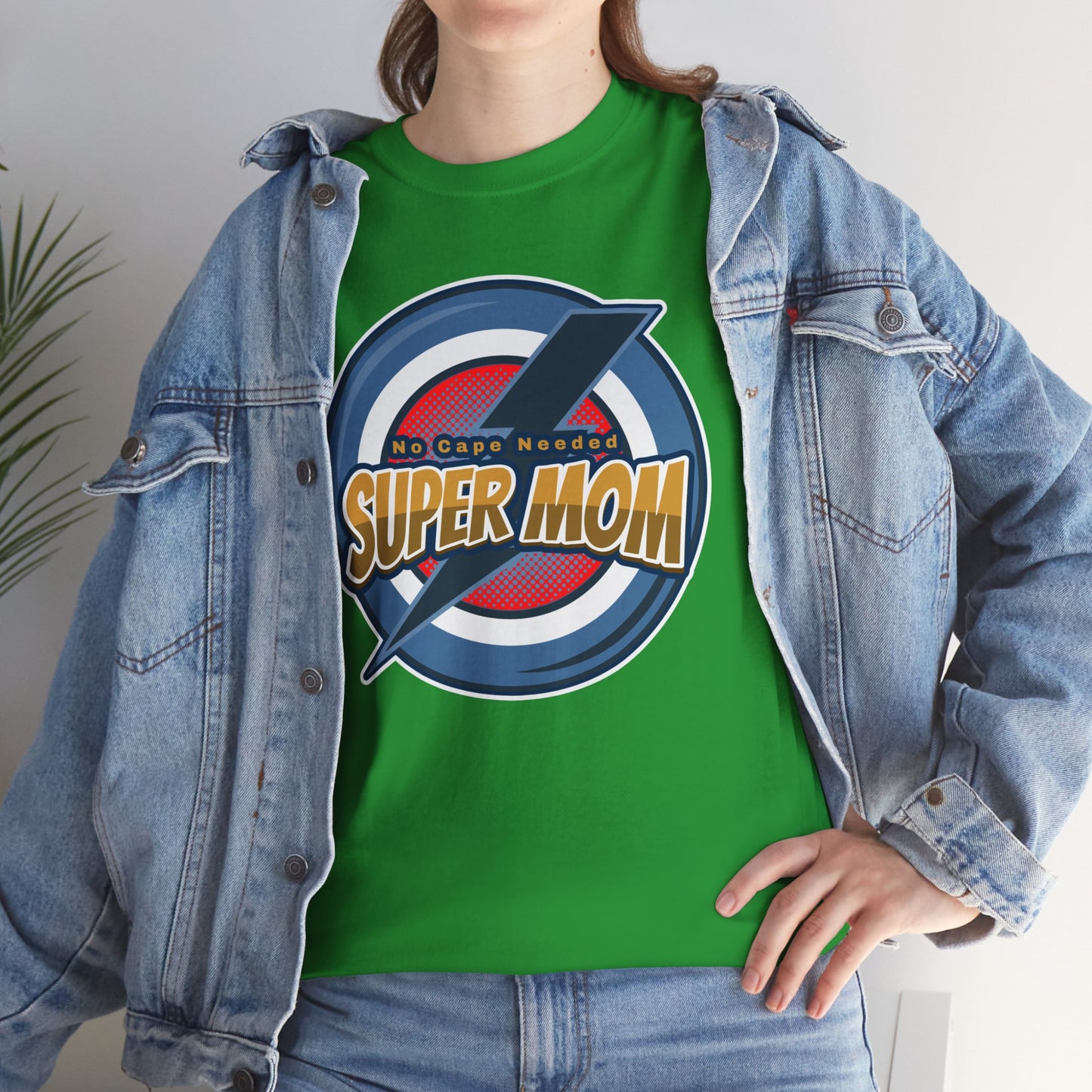 Super Mom No Cape Needed Tee