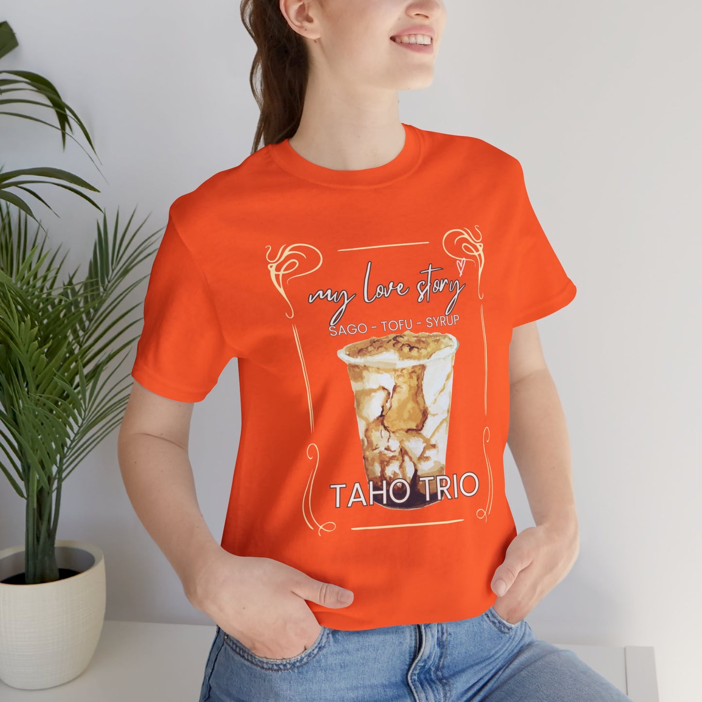 My Love Story: Taho Trio Premium Soft Men's Tee