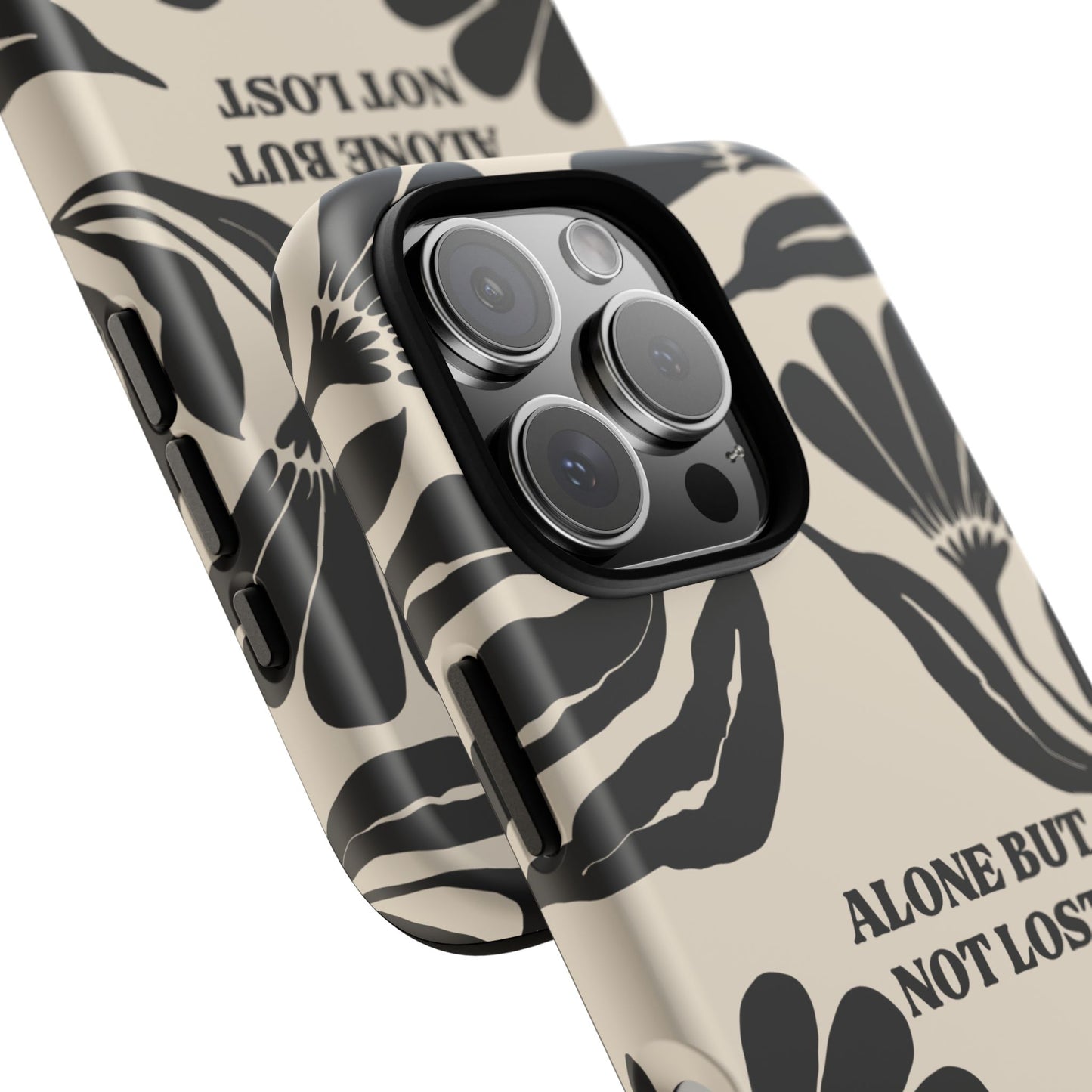 'Alone But Not Lost' Phone Case